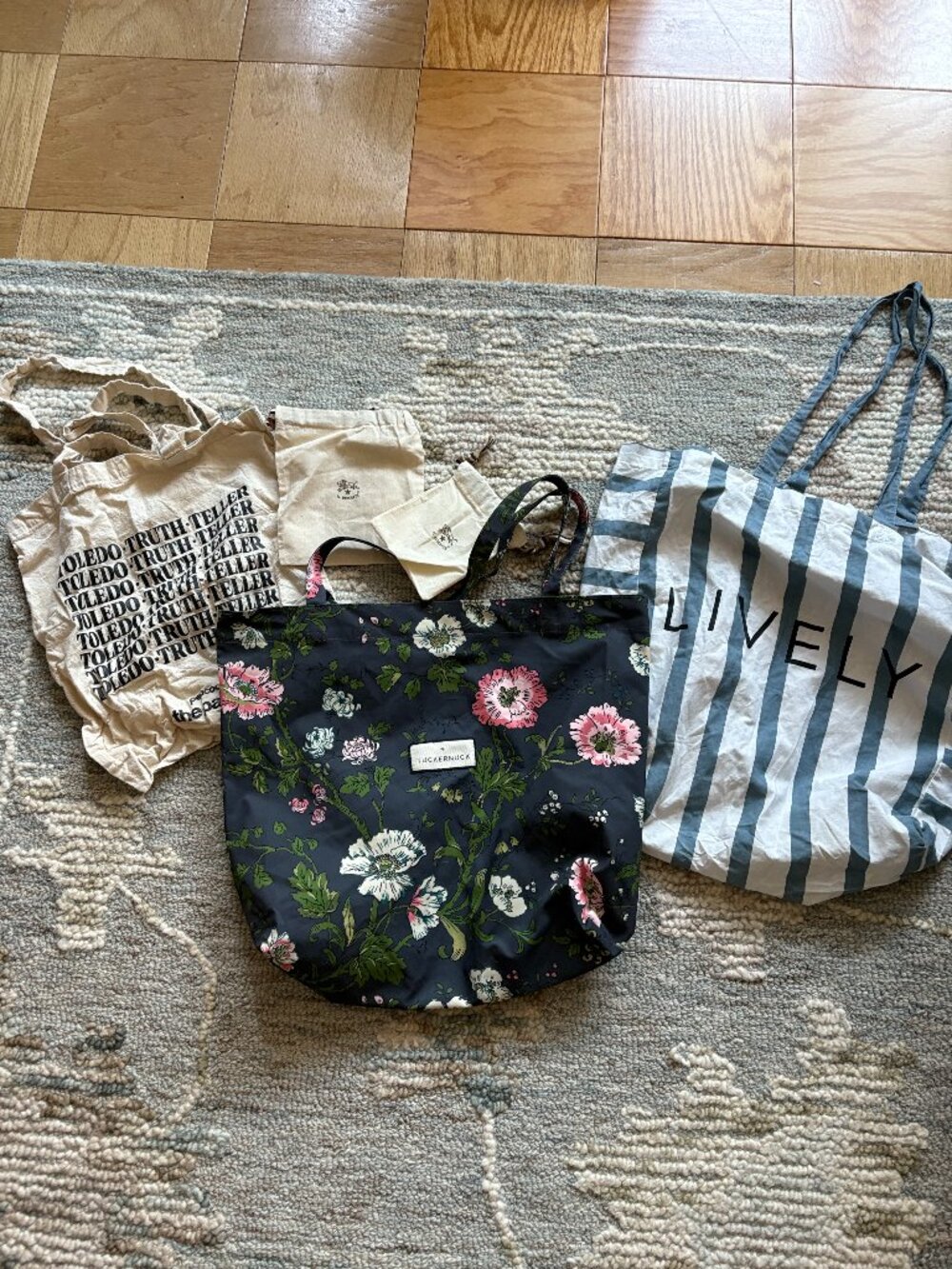Reusable canvas/cloth bags